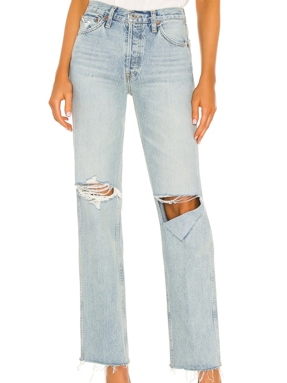 RE/DONE JEANS WORN ONCE
